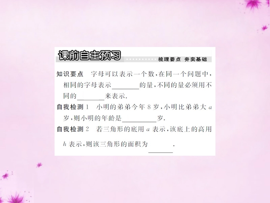 2015_2016七年级数学上册3.1字母表示数课件2新版北师大版_第2页