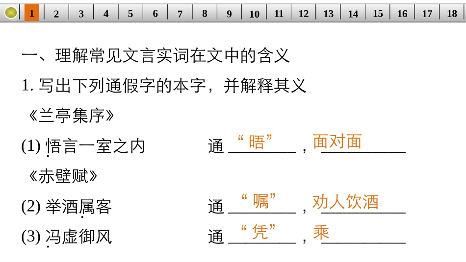 教材文言文考点化复习必修2《兰亭集序》《赤壁赋》《游褒禅山记》_第2页