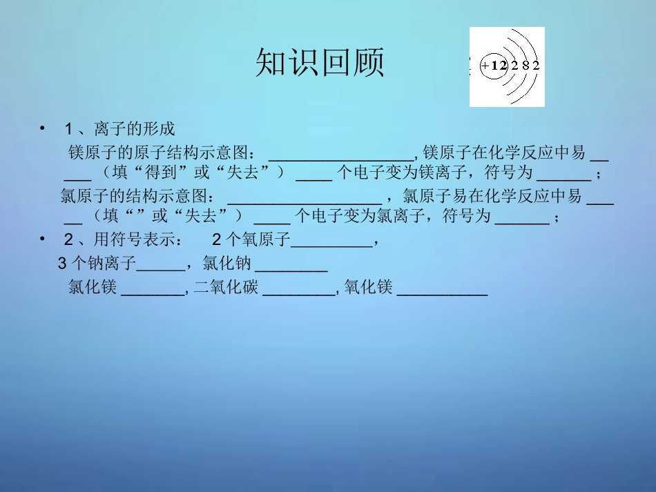 山东省高密市银鹰文昌中学九年级化学上册4.4化学式与化合价课件新版新人教版_第2页