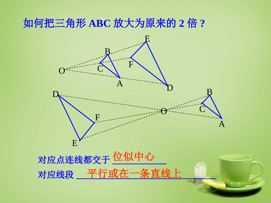 广东省惠东县教育教学研究室九年级数学下册27.3位似课件2新人教版_第3页