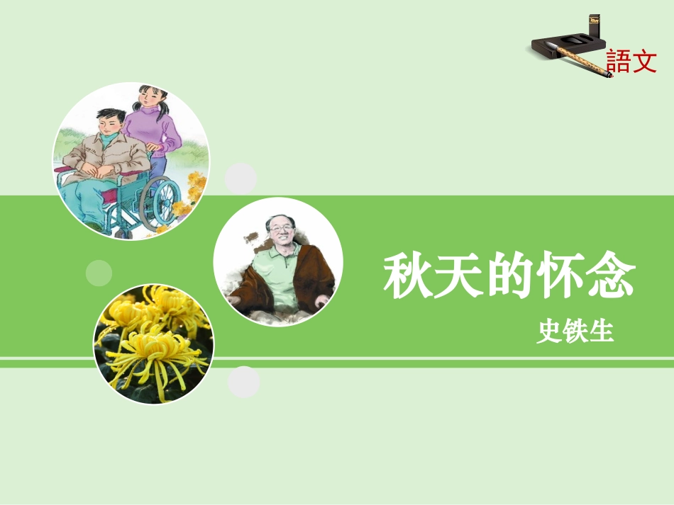 《秋天的怀念》课件1（共19张PPT）_第1页