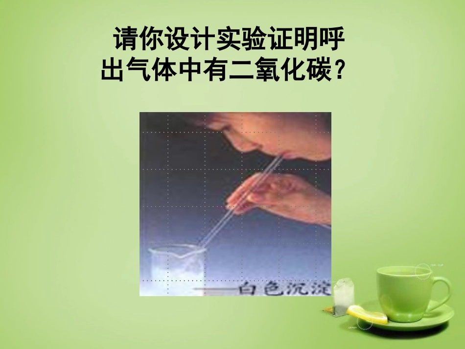 北京市和平北路学校中考化学二氧化碳的性质和用途复习课件_第3页