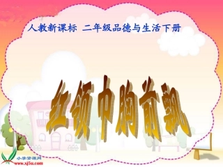 人教新课标品德与生活二年级下册《红领巾胸前飘》PPT课件