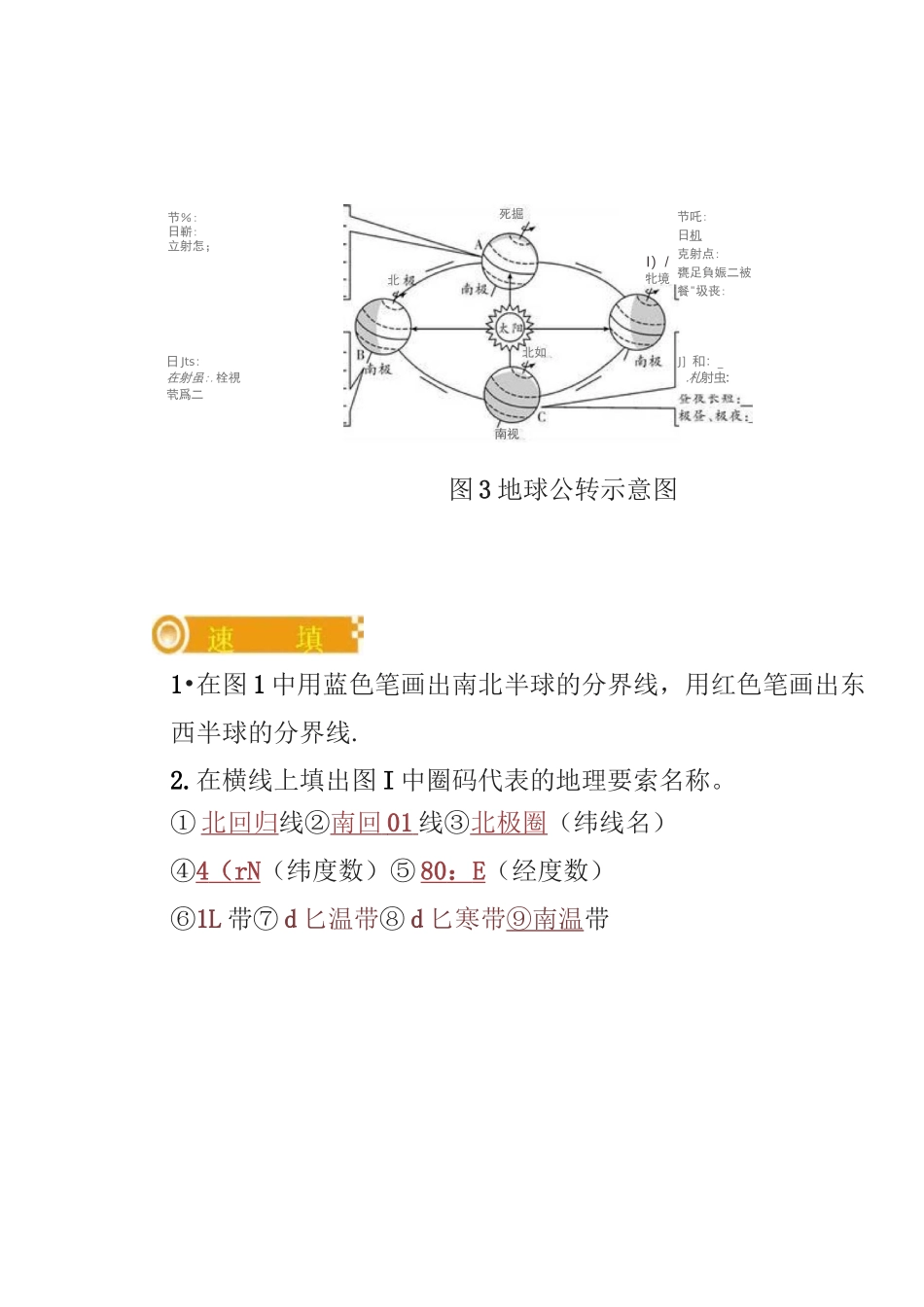 中考地理总复习速填速记精品课件_第2页