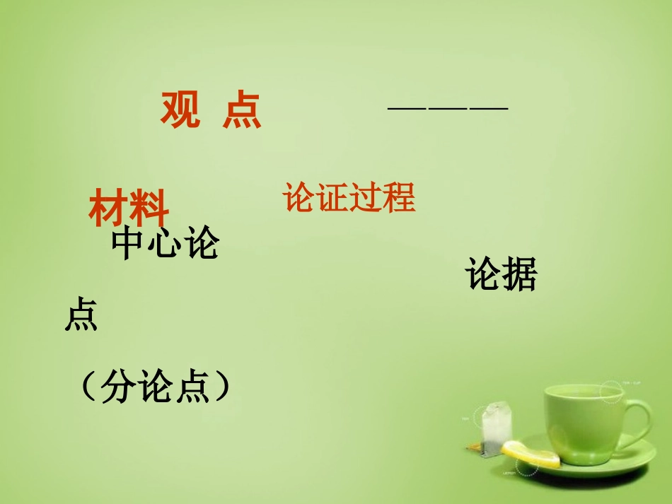 九年级语文下册论证方法及其作用课件新人教版_第2页