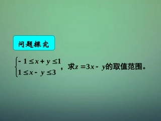 湖南省长郡中学高中数学3.3.2简单的成性规划问题课件新人教A版必修5