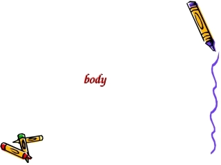身体部位body