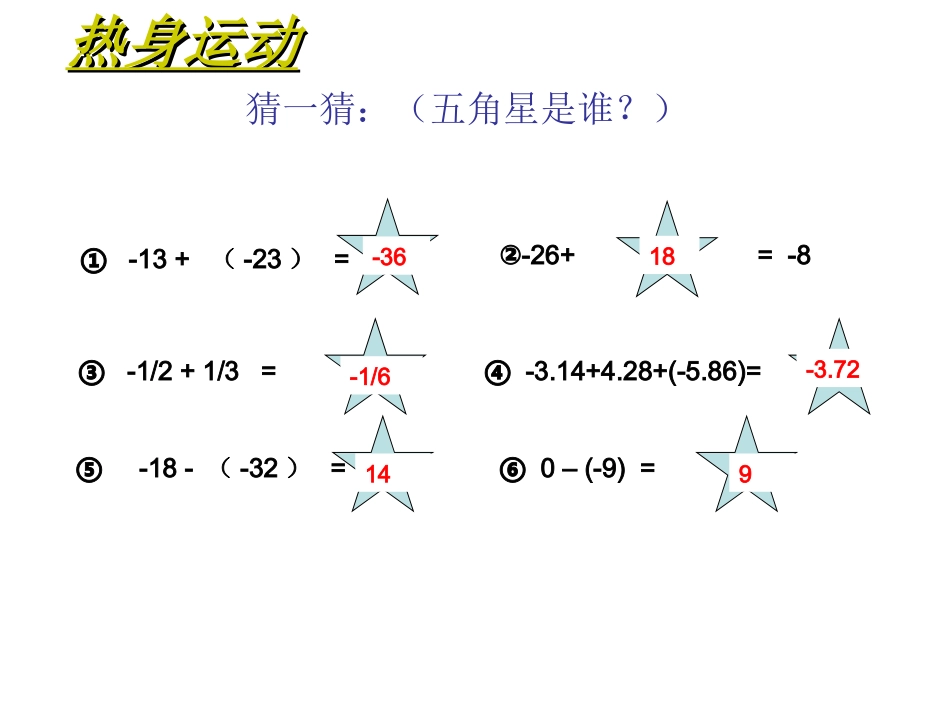有理数加减法的复习_第3页