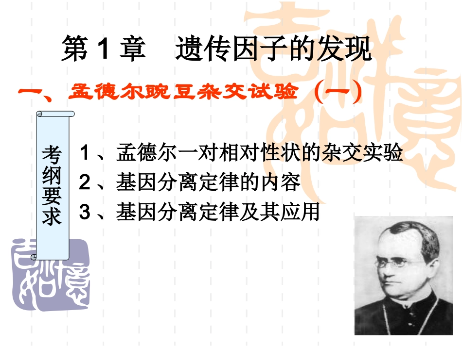 基因分离定律_第1页