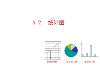 2015版初中数学多媒体教学课件：52统计图（湘教版七上）