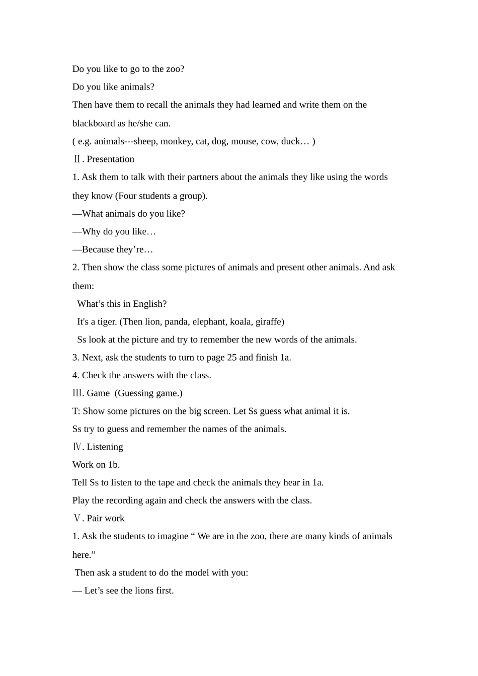 教案Unit5Whydoyoulikepandas_第2页