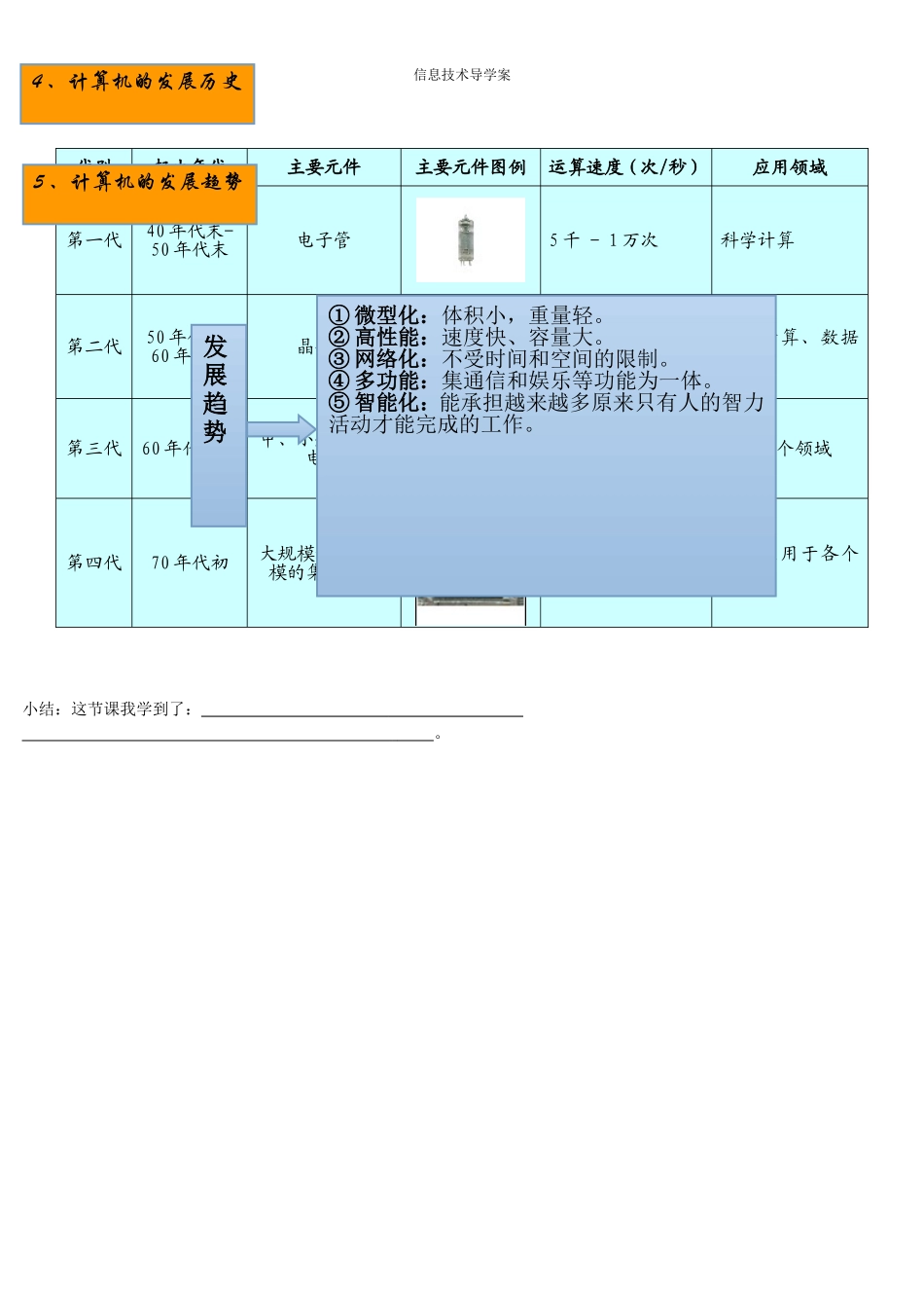 信息技术《认识计算机》导学案_第3页