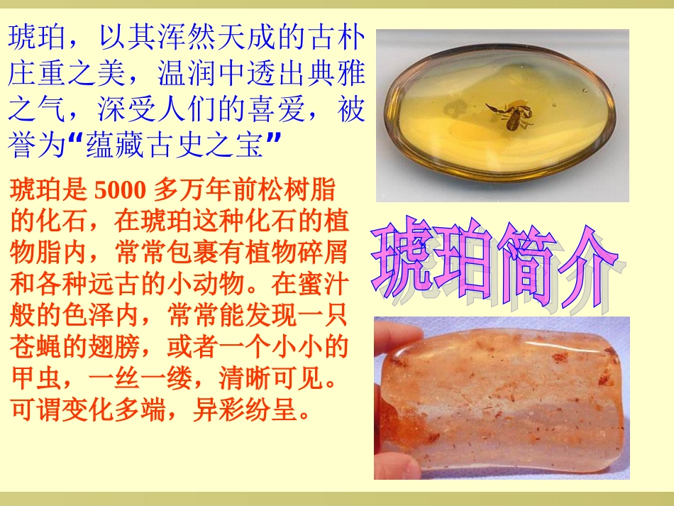 课件2：琥珀_第2页
