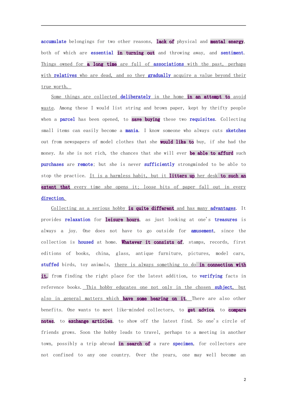 2013高考英语二轮书面表达（四月）训练集18（参考范文）_第2页