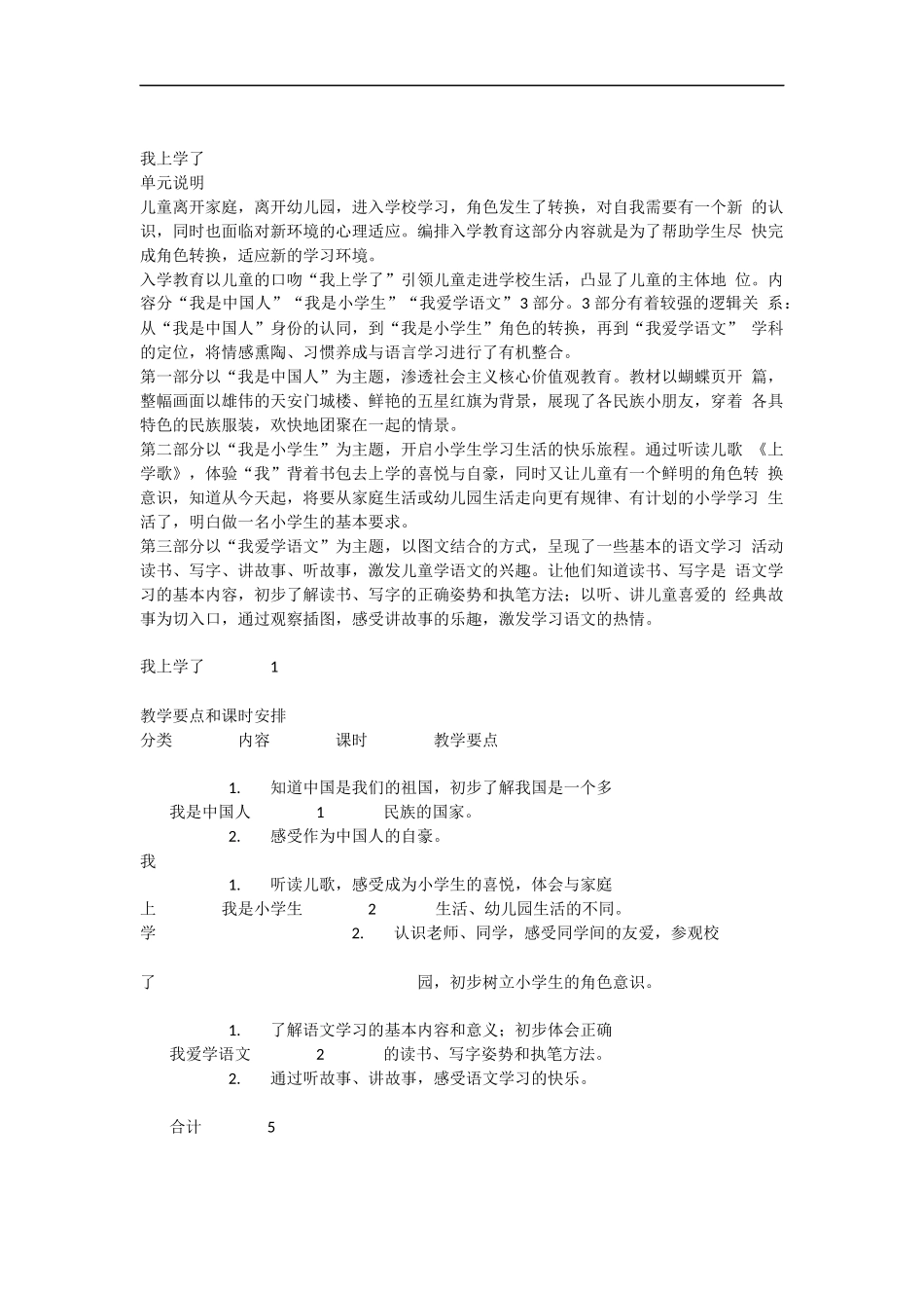 2016新版语文一年级教案_第1页