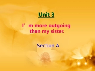 八年级上Unit3课件