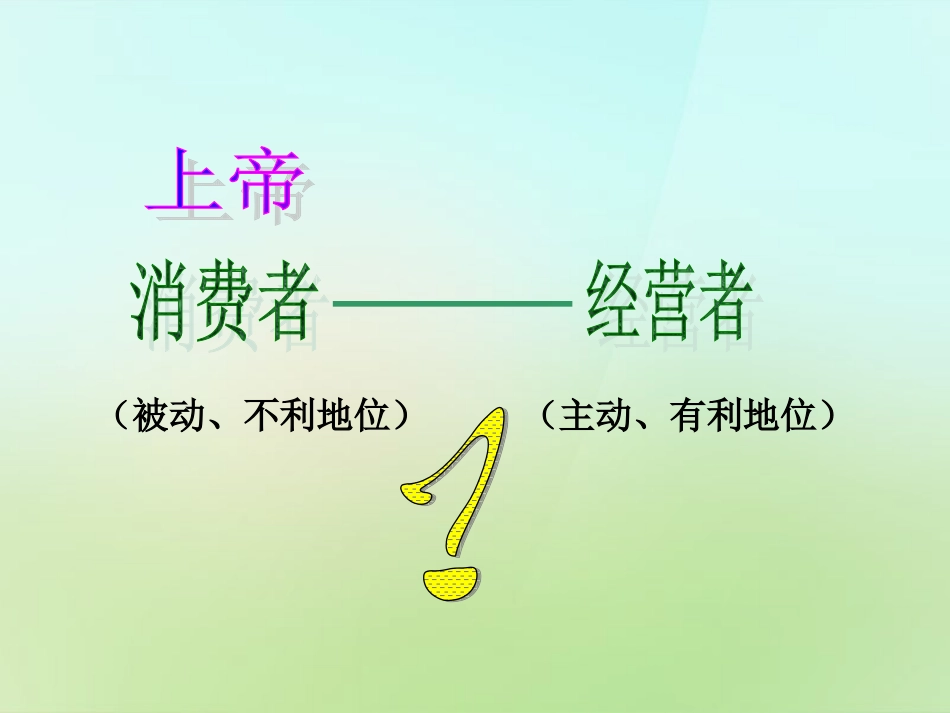 浙江省宁波市慈城中学八年级政治下册3.8.1我们享有“上帝”的权利课件新人教版_第3页