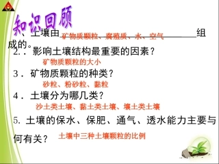 第1课时植物的根系根的吸水和失水