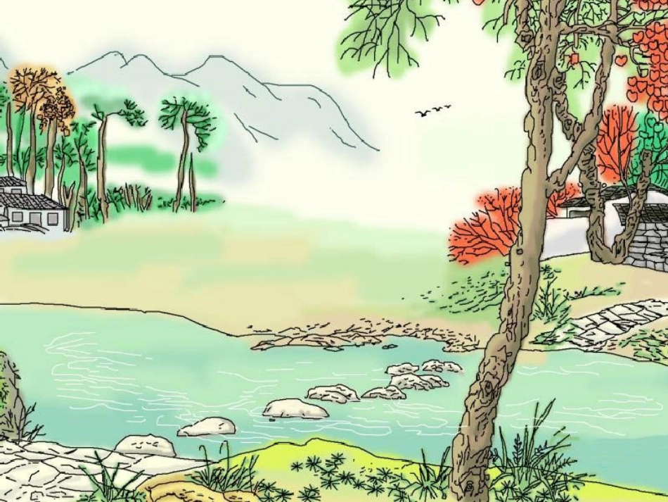 《搭石》课件_第2页