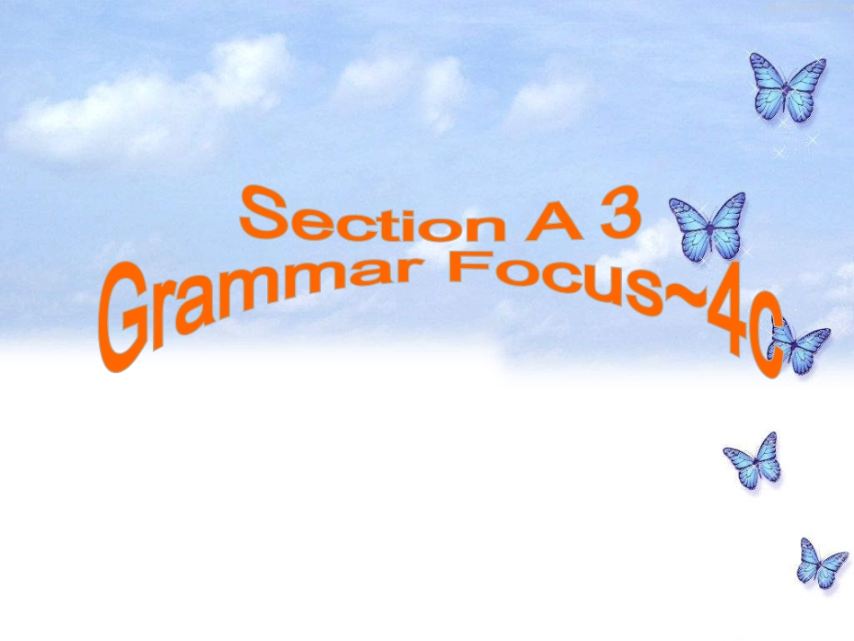 九年级Unit4SectionA3_第3页