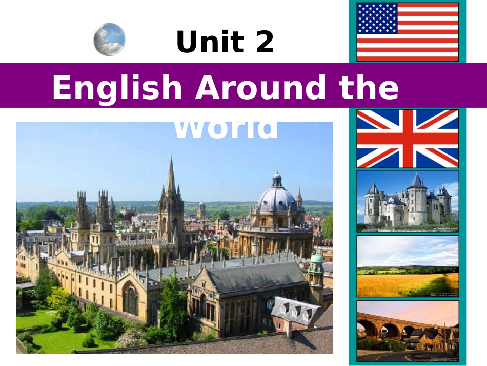 必修一Unit2-English-around-the-World-Warming-up-and-reading-公开课课件_第1页