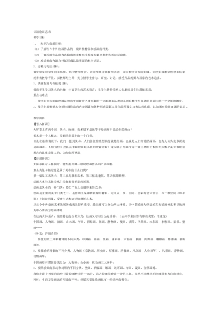 认识绘画艺术