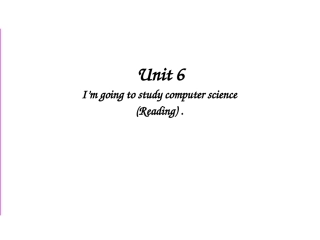 人教版八上Unit6Reading