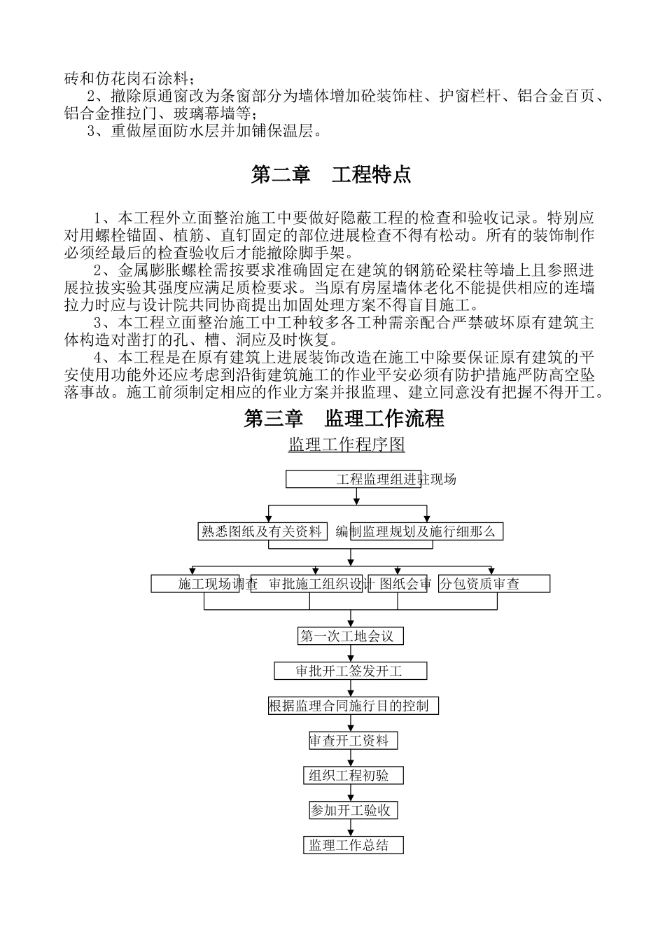 特色示范街区立面整治工程监理细则_第3页