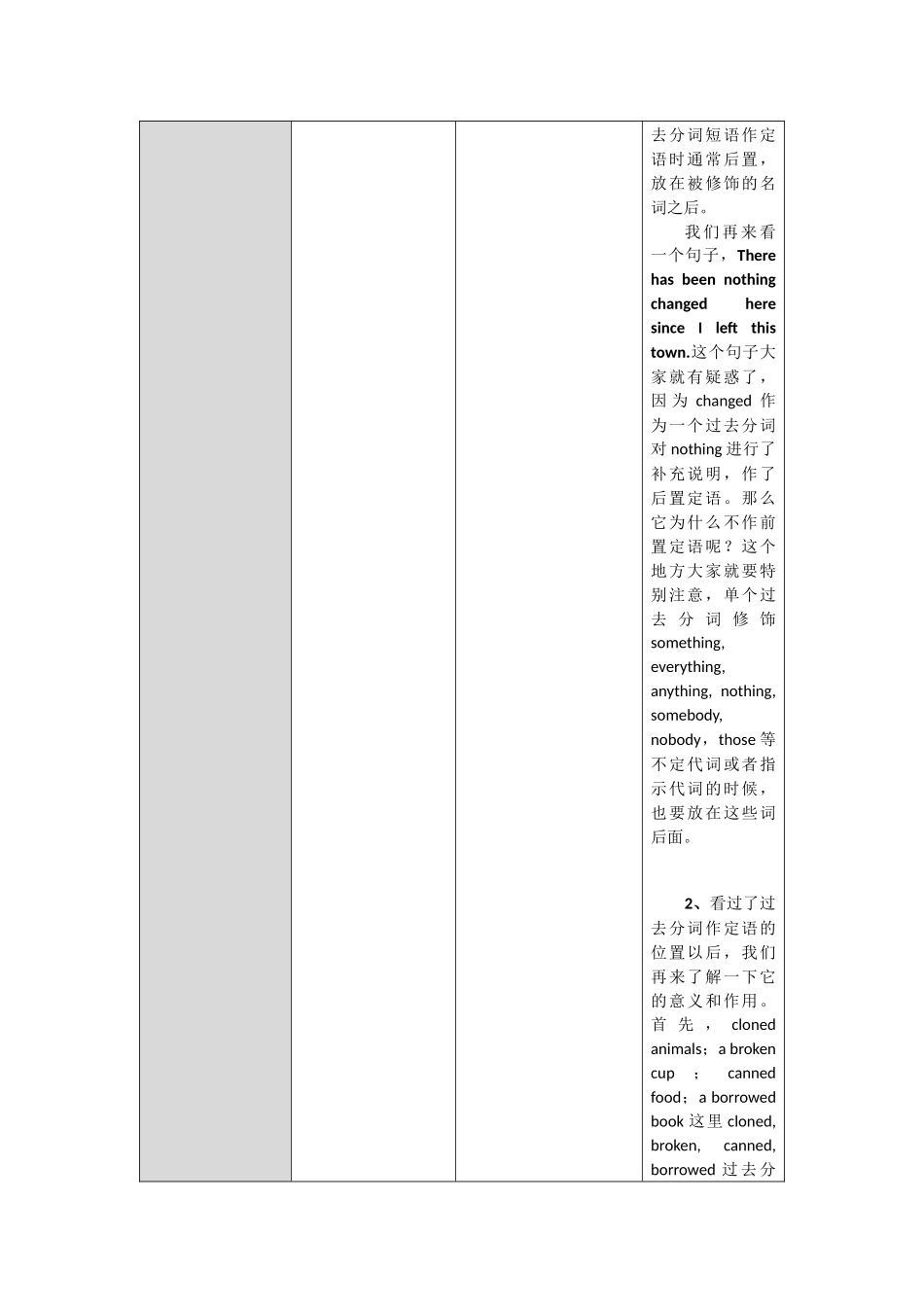 过去分词作定语微课说明---陈平芳_第3页