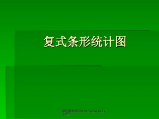 北师大版六年级上学期数学复式条形统计图公开课教学PPT课件