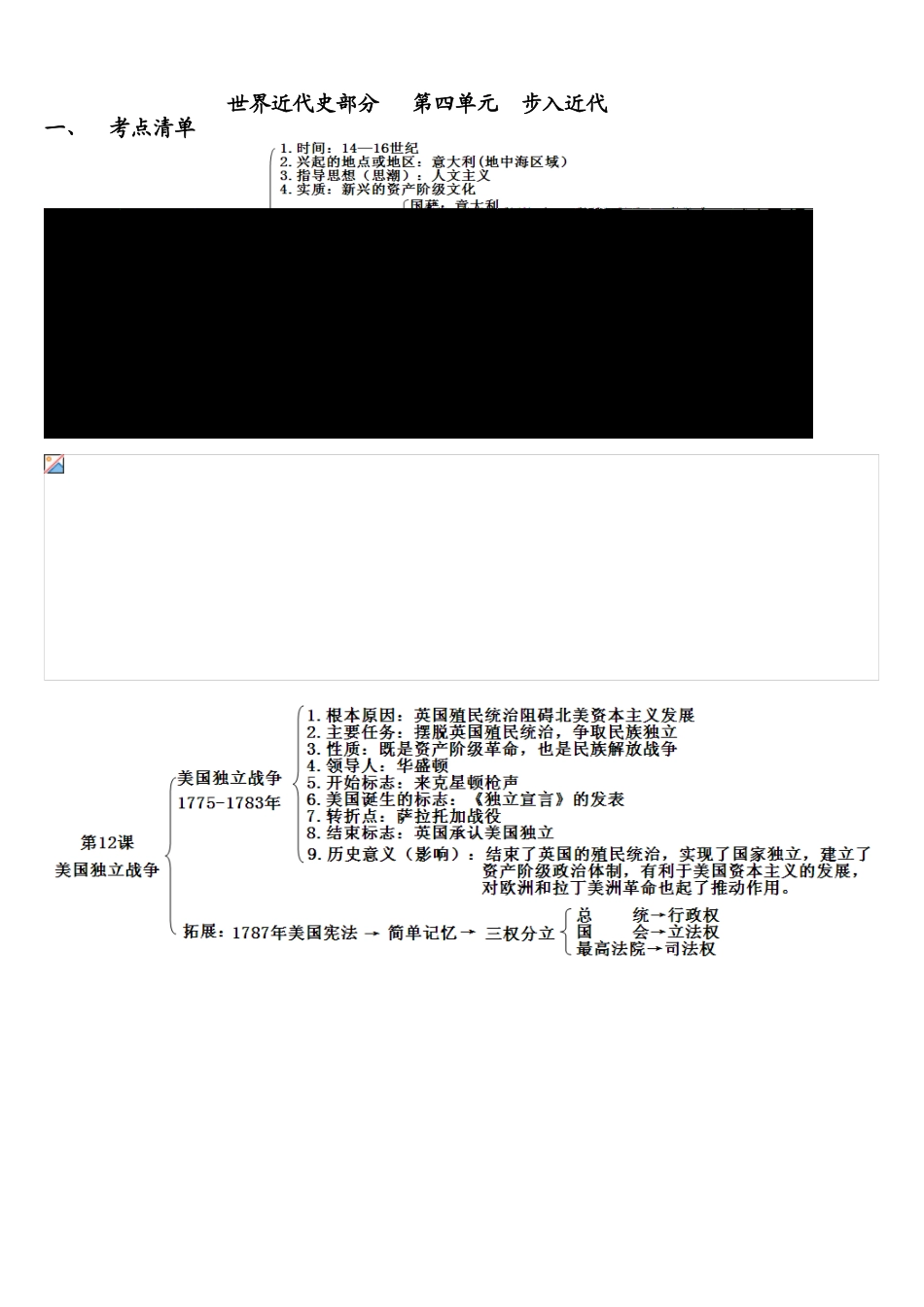 二轮基础复习（九上知识线索梳理）_第2页