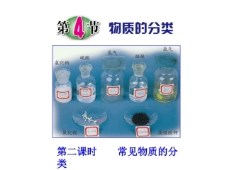 物质的分类(第2课时)