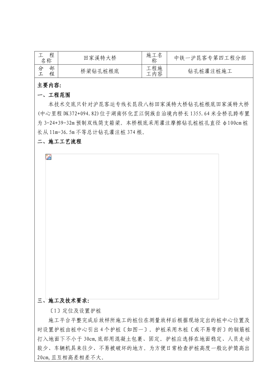 桥梁钻孔桩基础施工技术交底书_第2页