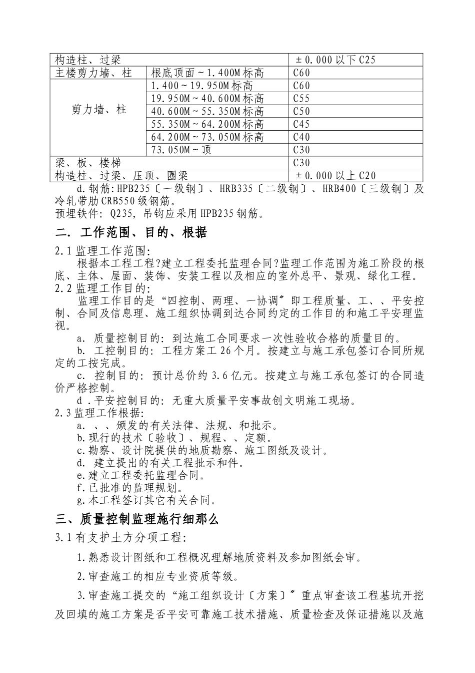 财富•又一城土建工程建设监理细则_第2页