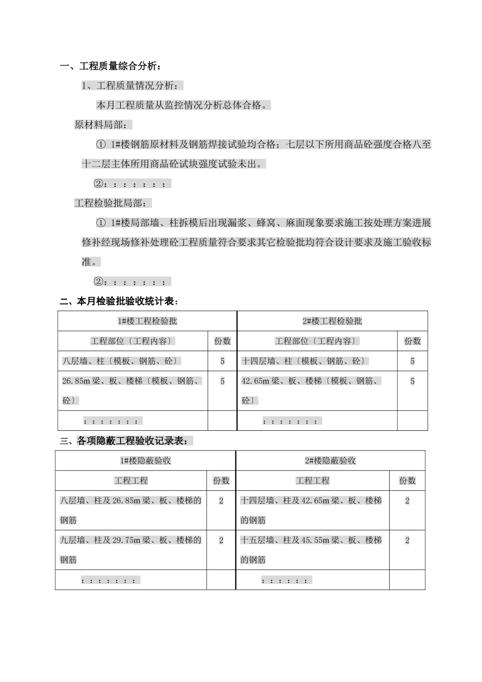 监理月报(范本)_第3页