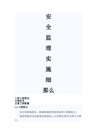 安全监理实施细则nn