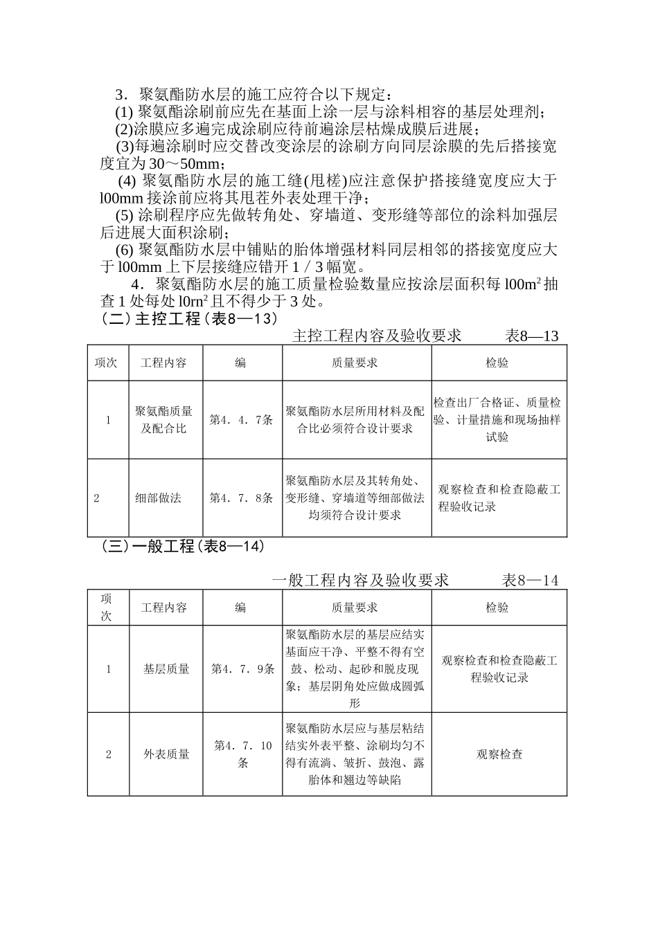 聚氨酯防水监理细则_第2页