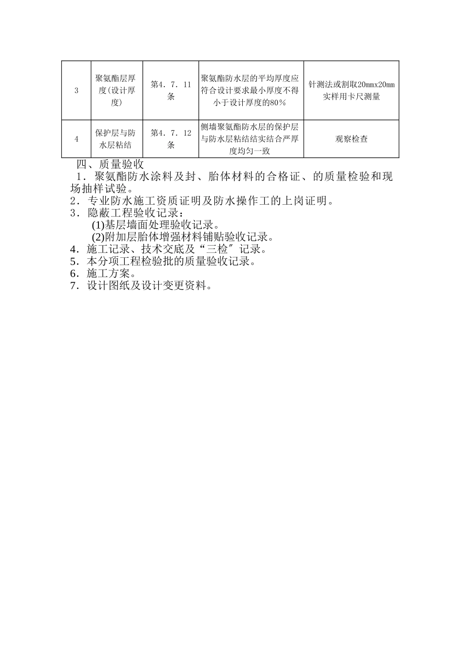 聚氨酯防水监理细则_第3页