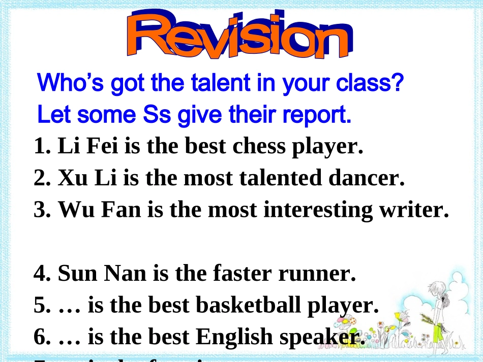 新版八年级英语Unit+4+What';s+the+best+movie+theater+Section+B_第3页