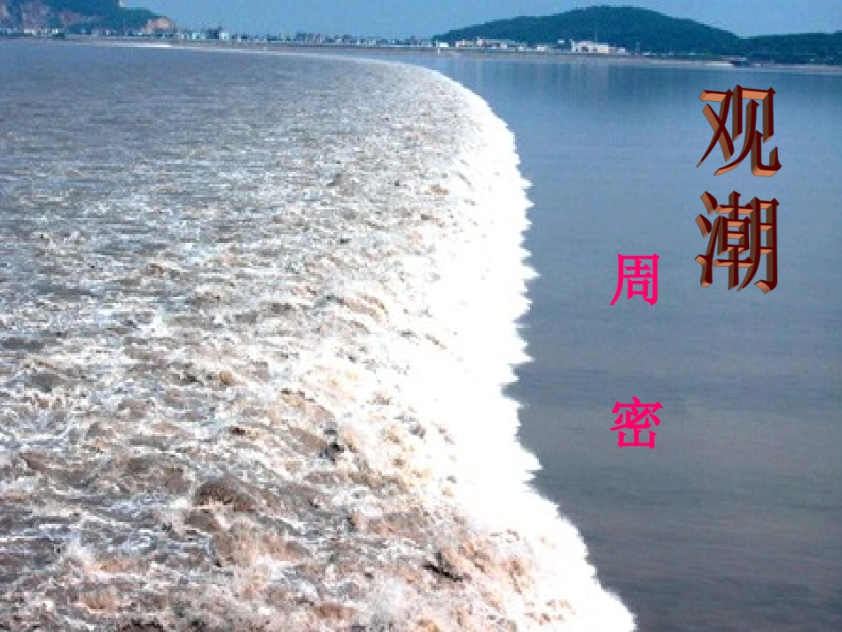 《观潮》课件 (2)_第2页
