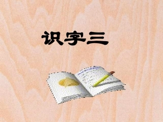 人教版语文二上《识字3》课件(2)