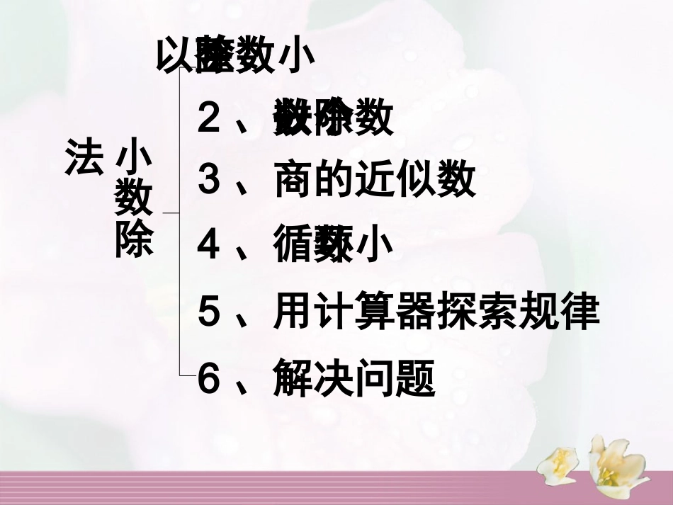 人教版五年级上小数除法整理与复习_第2页