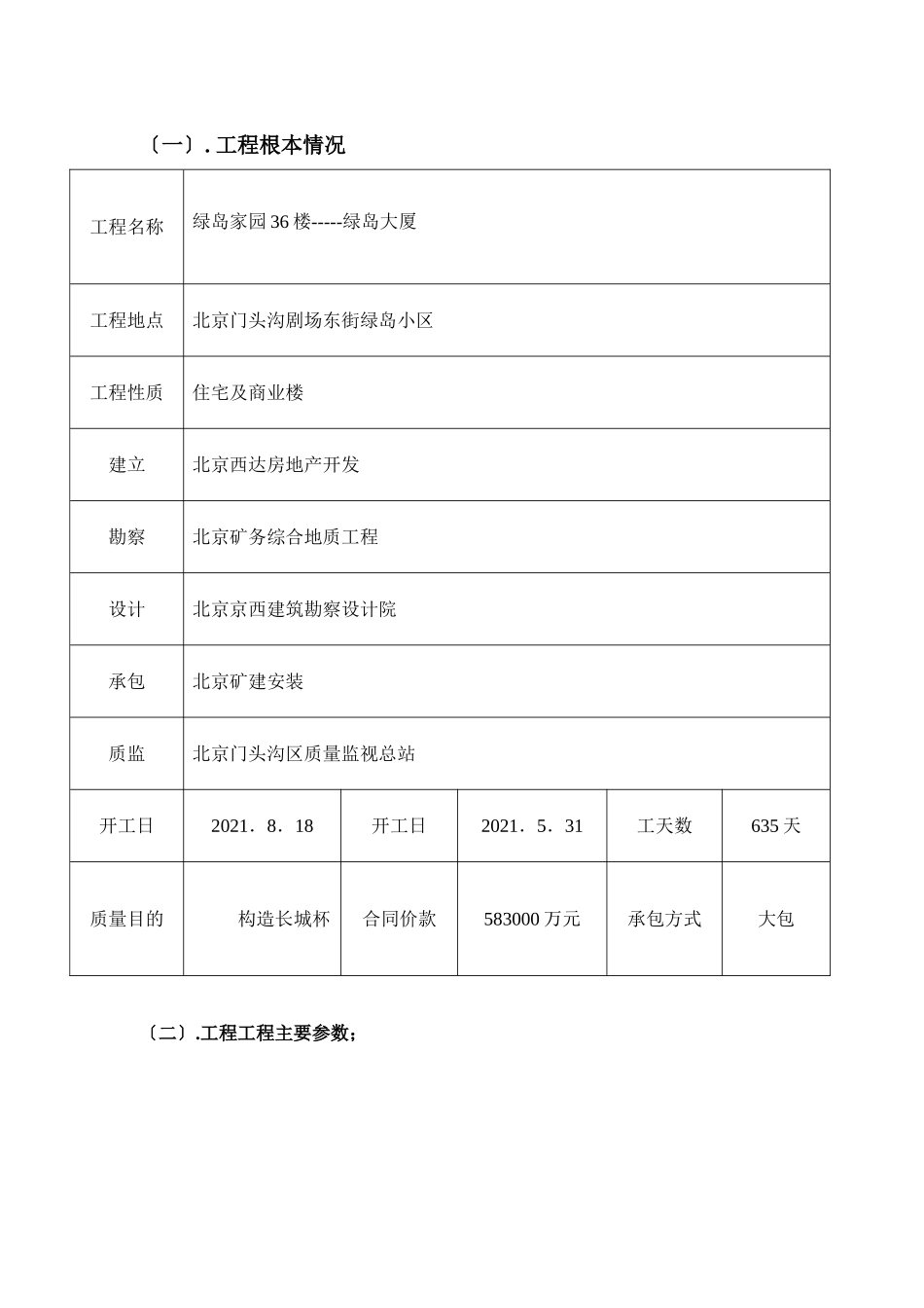 绿岛家园号楼(绿岛大厦)土建监理细则_第1页