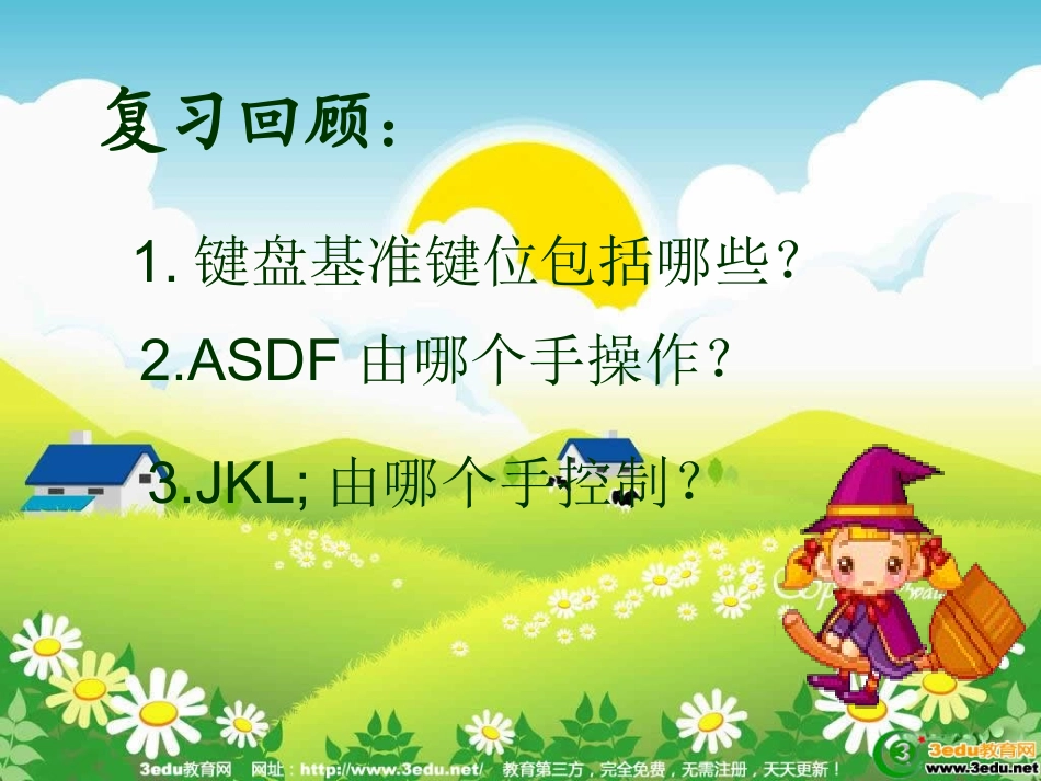 小学信息技术键盘指法练习_第3页