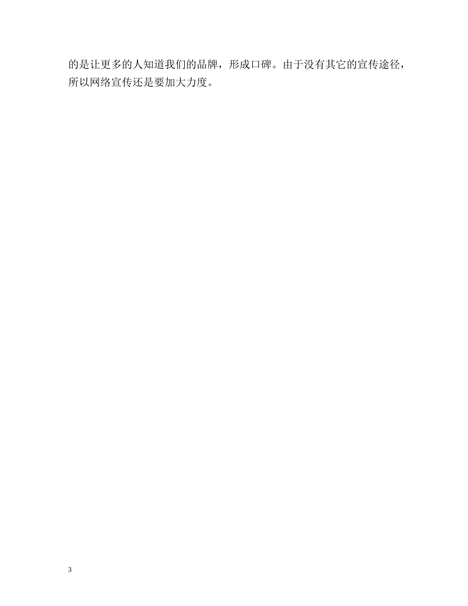 销售总监年度工作计划 _第3页