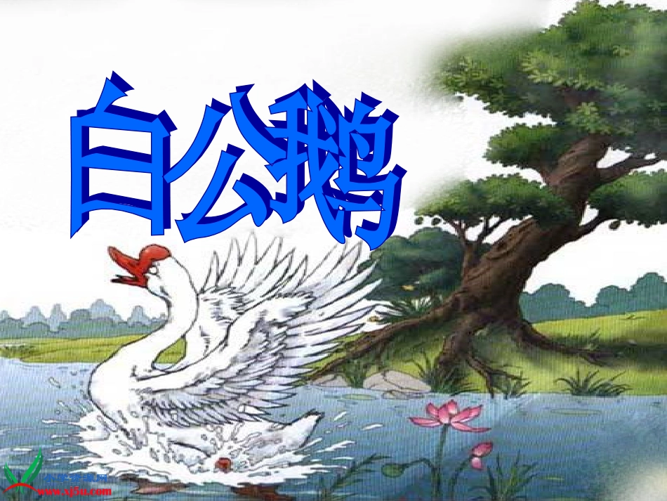 白公鹅-(精品课件)-四年级上语文_第2页
