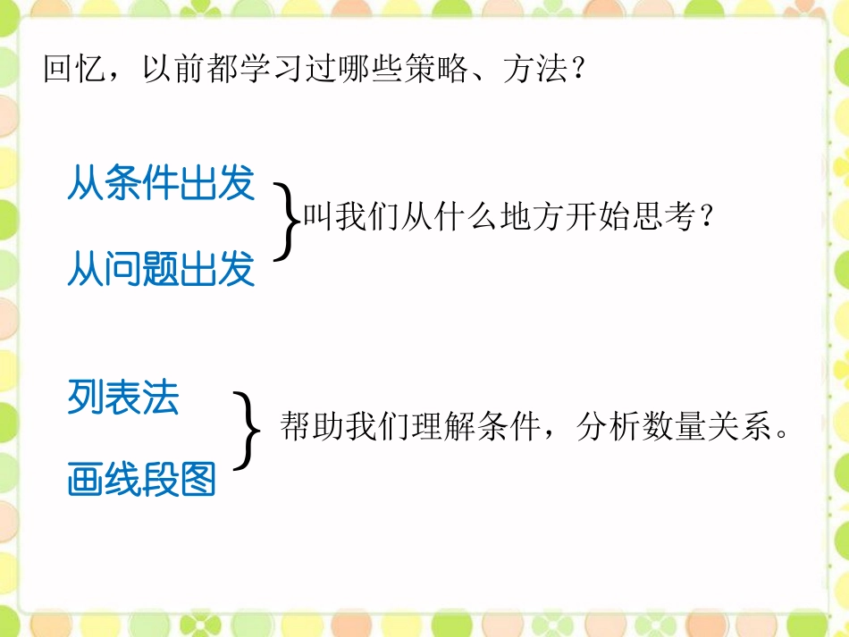 《解决实际问题的策略——列表整理条件》课件_第3页