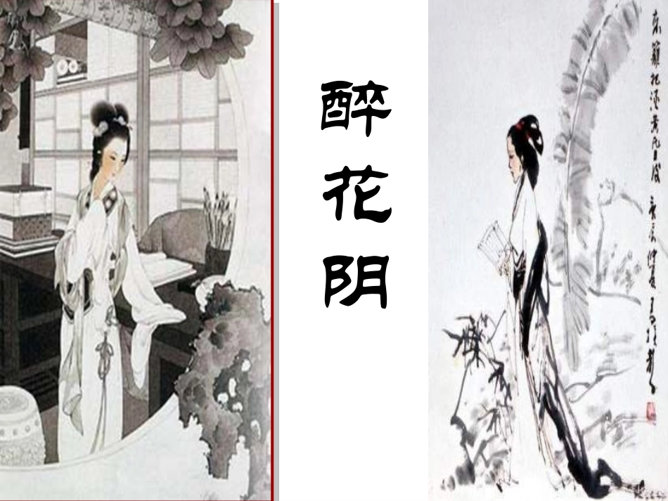 《醉花阴》优秀实用课件_第2页
