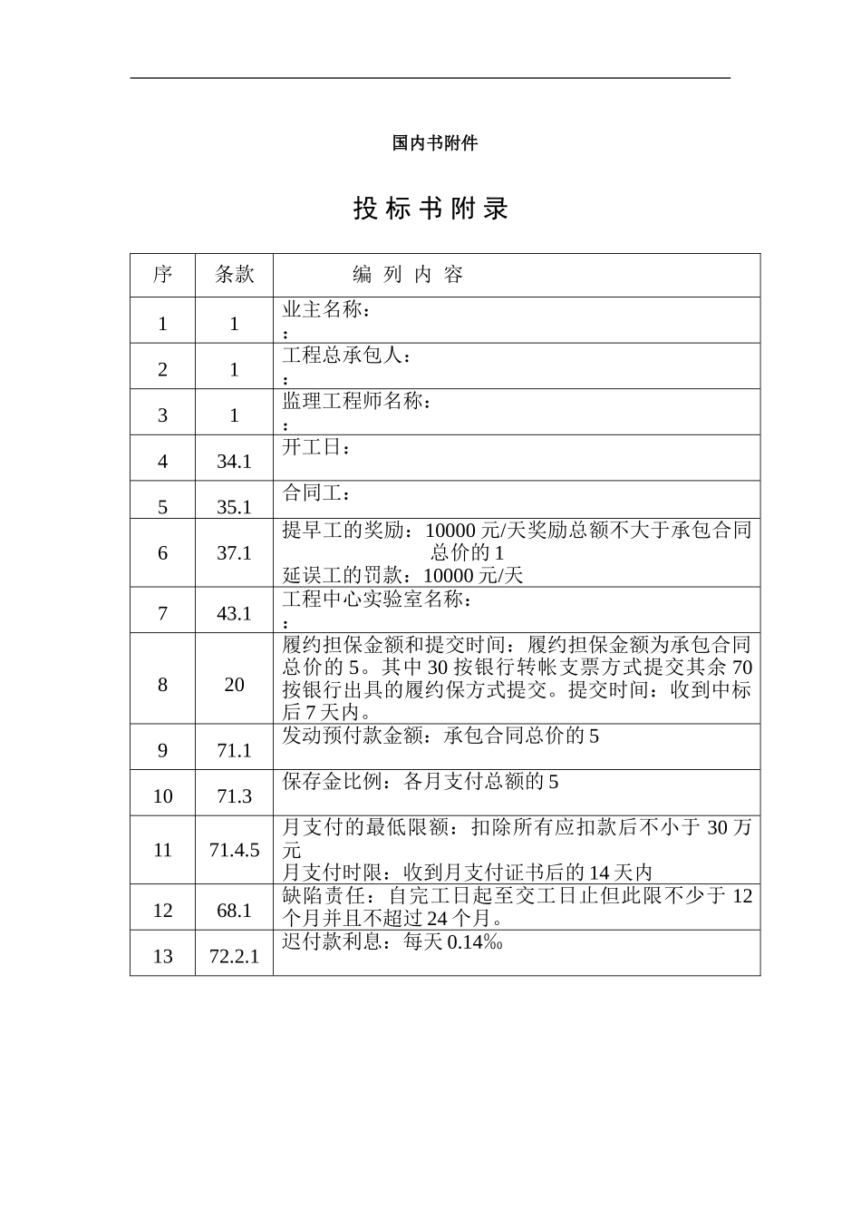 国内投标书附件_第1页