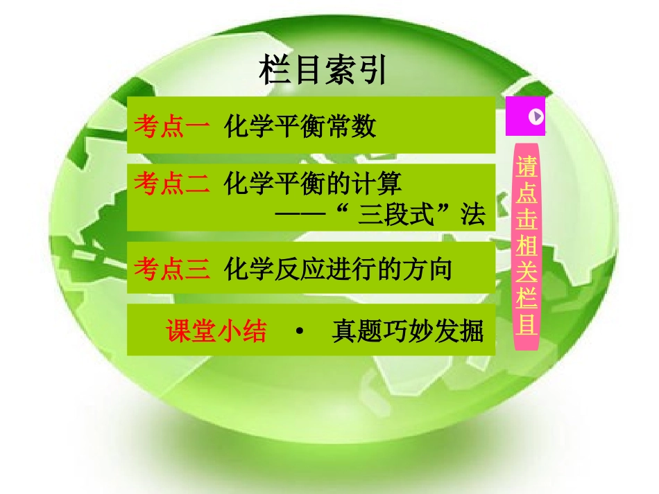 化学平衡常数化学反应进行的方向_第2页